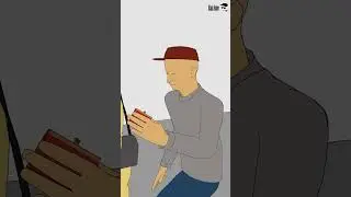 Pickpocket Gets Broken Face | by Klaus Holger #shorts
