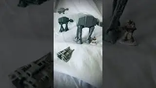 #starwars micro machines fan fiction Hoth battle #starwarsfan #shorts EMPIRE STRIKES BACK