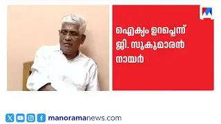 ഹിന്ദു ഐക്യം കാലഘട്ടത്തിന്റെ ആവശ്യം; എൻഎസ്എസ്-എസ്എൻഡിപി സഖ്യത്തെ സ്വാഗതം ചെയ്ത് ജി. സുകുമാരൻ നായർ