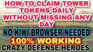 HOW TO CLAIM TOWER TOKEN DAILY WITHOUT MISSING ANY DAY | 100% WORKING | NO KIWI BROWSER REQUIRED