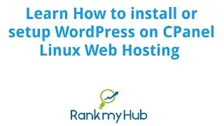 How to install wordpress on cpanel web hosting