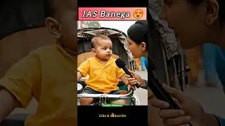 Al Baby Funny ❤️|Interview baby with reporter 😲| #aivideo #funny #interview
