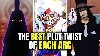 The BEST PLOT TWIST of EACH One Piece ARC