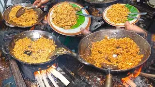 NASI GORENG BABAT MANIS LANGGANAN PEJABAT !! DIMASAKNYA MASIH PAKAI KAYU BAKAR. KULINER SEMARANG