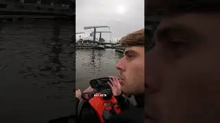 Sluisvaren met jetski of kleine motorboot (deel 1) belangrijkste deel op het einde💡 #sluis #jetski