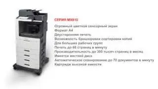 Lexmark MX810 series