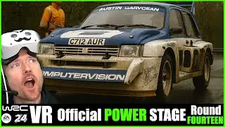 Group B Metro Mayhem! Power Stage | EA Sports WRC VR at Nenoue Plateau 🚗💨