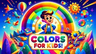 Colors for Kids with jerry | Fun Color Learning Video for Kindergarten | @littleytv