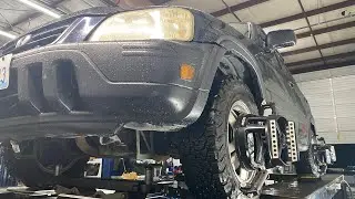 1998 Honda CR-V Manual Transmission Conversion pt2 Wiring and Alignment.