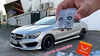 Install Led Projecteur Logo Mercedes Benz CLA ( AliExpress )