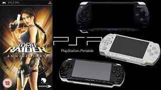 Tomb Raider: ANNIVERSARY [PSP] 100% ALL SECRETS Longplay Walkthrough Playthrough Full (HD, 60FPS)