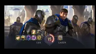 Lux V/s Garen , The Might of Demacia, The Path of Champions, Legends of Runeterra