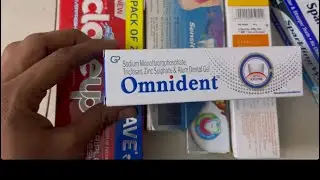 Omnident Toothpaste uses | price | composition | dose | side effects | review | in hindi