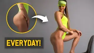 Do This Everyday to Get BIKINI BOOTY this Summer! Floor Only, No Squats, No Equipment, At Home