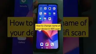How to change name of your device in Wifi scan #mi #shorts #wifi #devicename