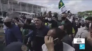 Bolsonaro joins anti-lockdown protest as Brazil political scandal heats up amid Covid-19 pandemic