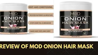 MOD Onion Hair Growth Mask: बालो की Density और Volume को डबल करे सिर्फ 30 दिनों🤩 #modwellness