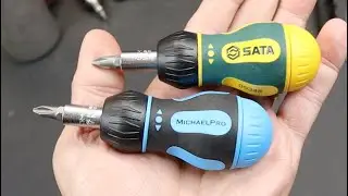 Michael Pro vs SATA: A Project Farm-LTT Ratcheting Stubby Study. A cool moment in bit driver science