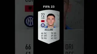 Kristjan Asllani in EVERY FIFA (FIFA 23-EAFC 24) #like #subscribe