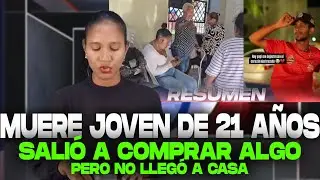 Este joven salió a comprar algo y no regresó a casa...HISTORIA COMPLETA