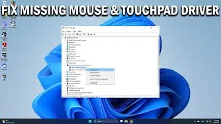 How To Fix Mice and Other Pointing Devices {Mouse & Touchpad Driver} Missing from Device Manage