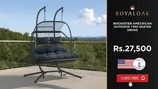 Royalaok | Rochester Amecrican Outdoor Two Seater Swing