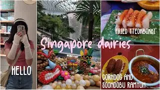 Singapore dairies [ep14] /shopping, loads of eating, fountain show, family quality time