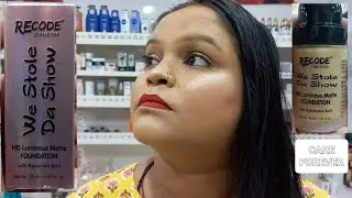 RECODE STUDIO PRO HD LUMINOUS MATTE FOUNDATION 04 HINDUSTAN || Best HD Dry skin Foundation
