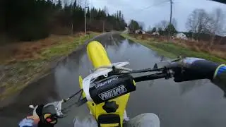 Rm 85 chill ride and wheelies
