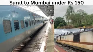 Surat to Mumbai in travel in budget | Intercity Express