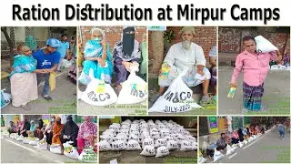 Dream Alive Foundation II Monthly Ration at Mirpur camps II July 2025