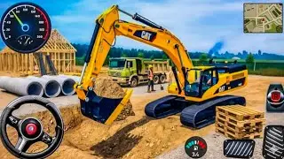 Road Construction Gameplay | City Road Construction Game - 3D Simulation Games 2026 #game #gameplay 