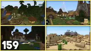 Bamboo Farm & Choosing our next project! (19w12b) | Building Big w/ Jerm #159 | Survival Minecraft