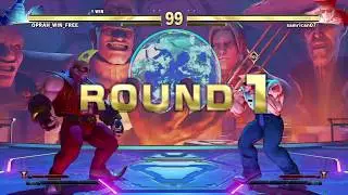 [Me] samrican07 (Guile) vs OPRAH_WIN_FREE (Birdie)
