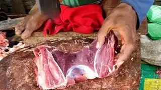 Most Incredible Village Meat Market | Impressive Beef Cutting Skills | Amazing Fresh Meat Shop
