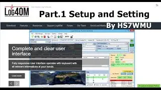 log4om Logbook Part.1 Setup and Setting by HS7WMU
