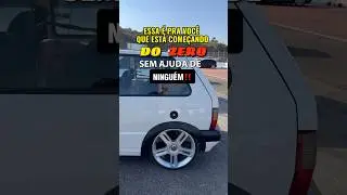 ANTES E DEPOIS FIAT UNO #fiatuno #reforma #carrosantigos