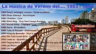 La música del verano en Punta. Año 1983 a 1995. (Concierto F.M 94.7)