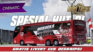Cinematic Bus Spesial Agustusan | Skaligus Review Grafik Oxygen Gold Edition By Gilang Wisnu #ets2