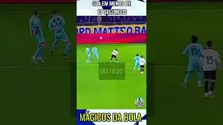 Gol em 13 Segundos #futebol #brasil #flamengo #saopaulo #palmeiras #corinthians #santos #inter #psg