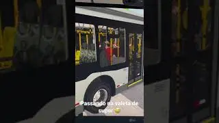 Passando na Valeta de Super Articulado