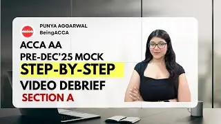 Пробный отчёт ACCA AA перед 25 декабря | Раздел A | Marine Co | Пунья Аггарвал