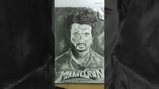 Maaveeran SK drawing 💥 #sk #dggarts #maaveeran #skdrawing
