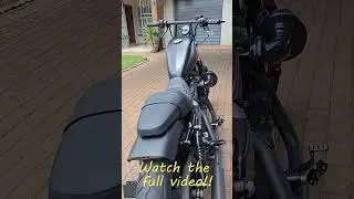 REAR FENDER CHOP AND SLAM!!!! Harley Davidson 883 Sportster #bike #automobile #harleydavidsonbikes