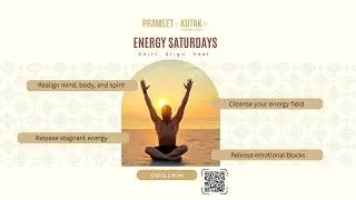 Energy Saturdays | Prana Energy Activation Meditation | Controlled Breathing & Humming Practice