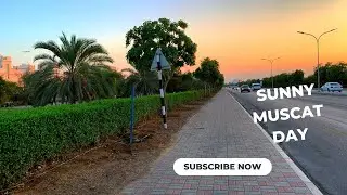Strolling in Sunshine: Exploring Muscat's Streets on an Extraordinary Day | walk with me