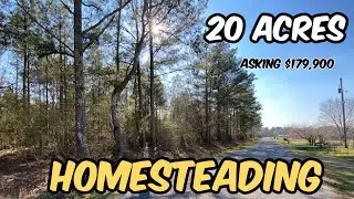 20 Acres  Homesteading - Barndominium Site - Alabama land For Sale