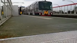 RET Metro 3*Type T en 3*Type B (5305+5346 met R-net) op Heemraadlaan richting De Terp en De Akkers