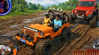 Extreme 4x4 Jeep Offroad Simulator 3D 🚙 Mud Driving Challenge | Android Gameplay