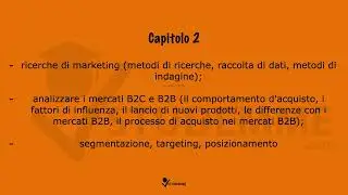 VIDEO RIASSUNTO MARKETING PT. 2/3